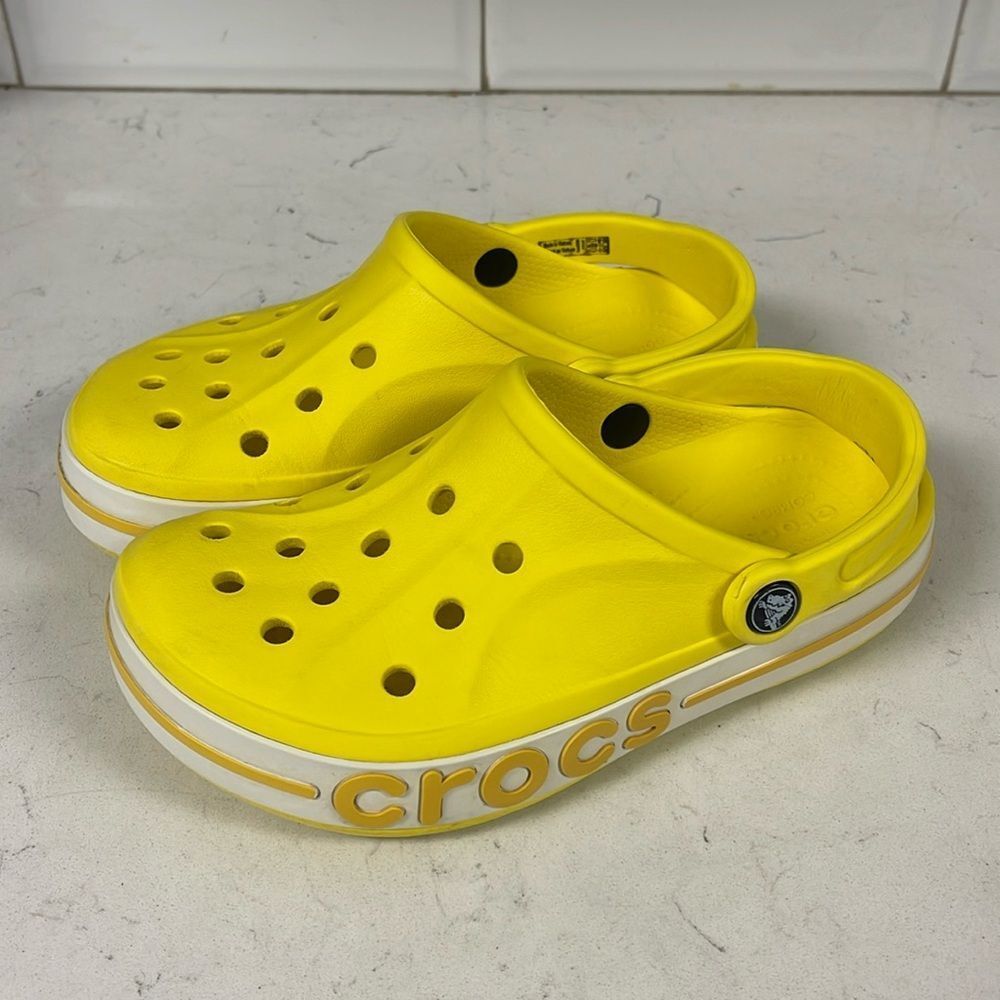 Crocs Bayaband Clog Women's size Sunshine Yellow size 6